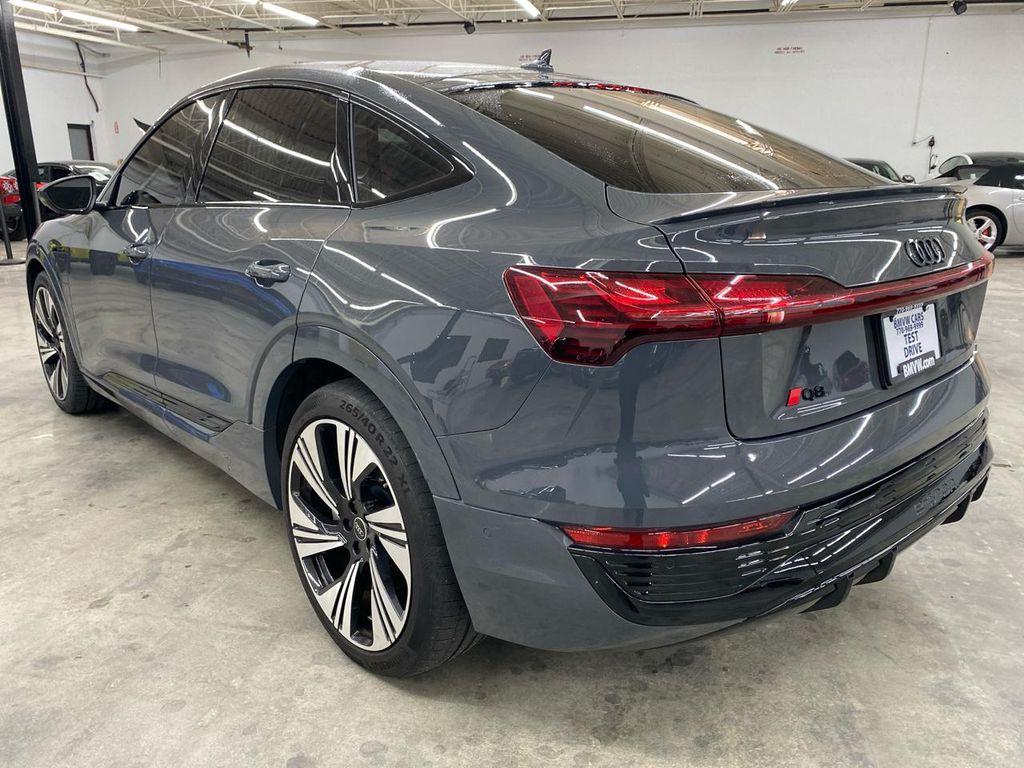 used 2024 Audi Q8 e-tron car, priced at $44,000