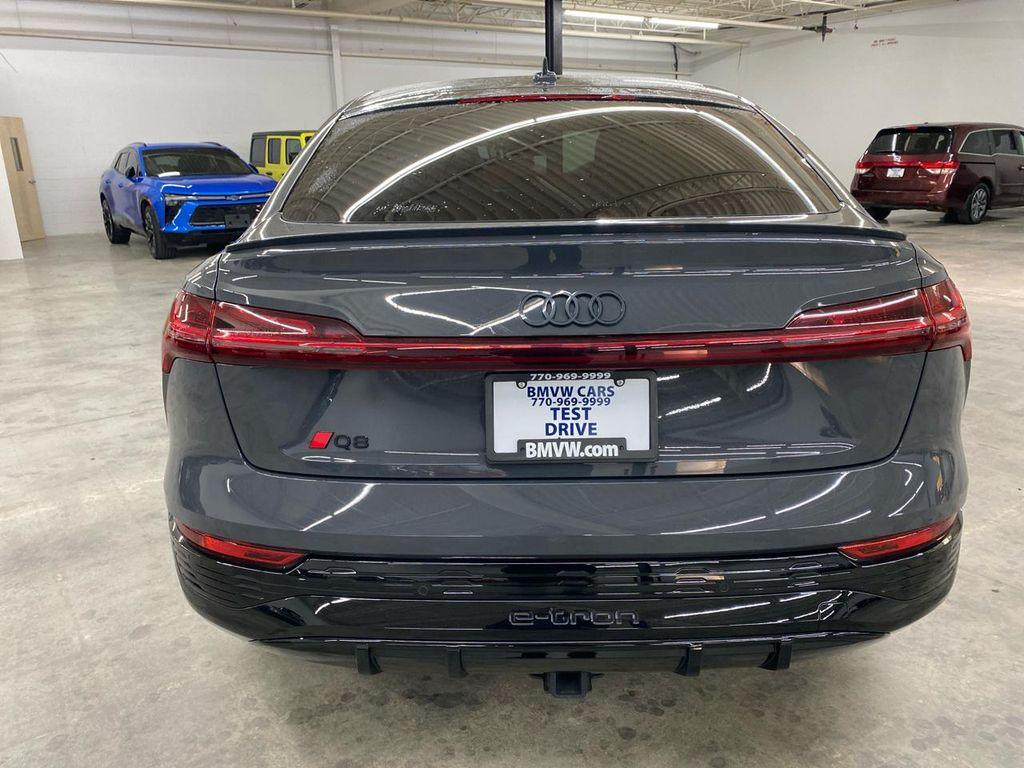 used 2024 Audi Q8 e-tron car, priced at $44,000