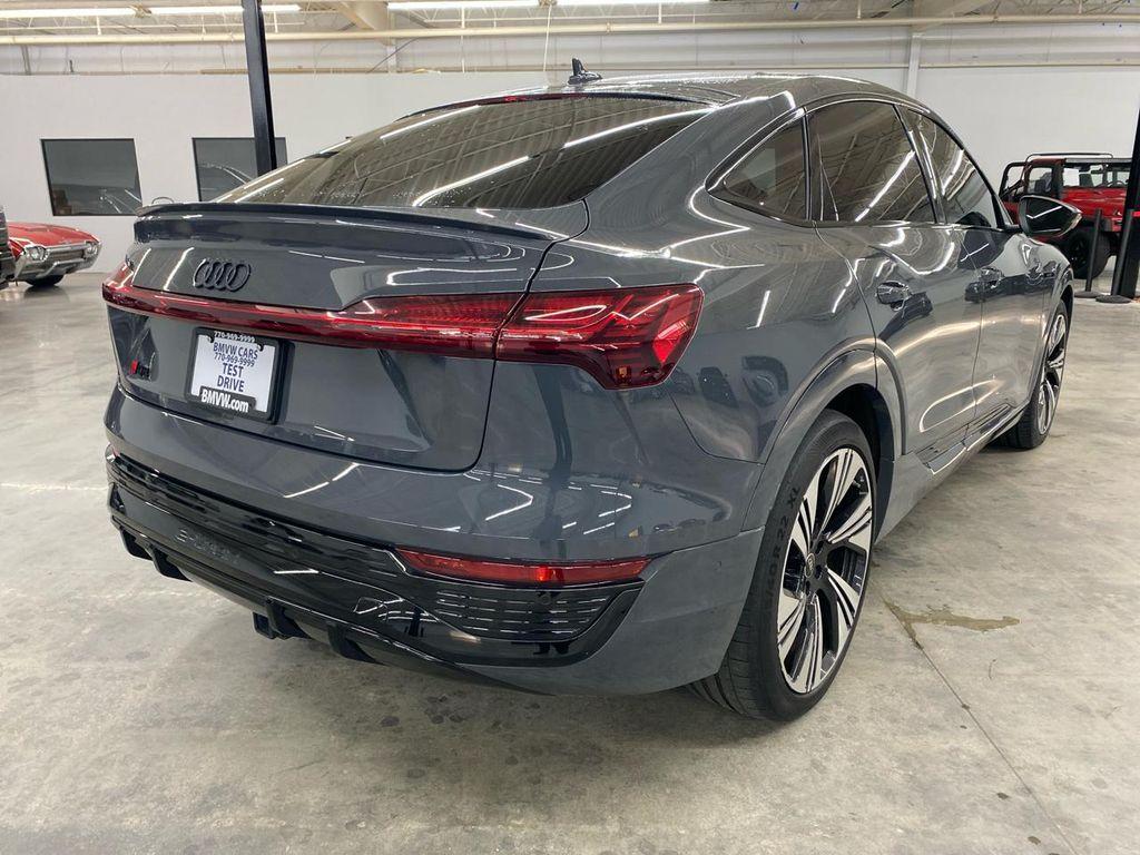 used 2024 Audi Q8 e-tron car, priced at $44,000