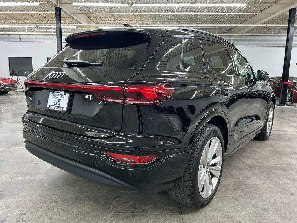 used 2025 Audi Q6 e-tron car, priced at $39,800