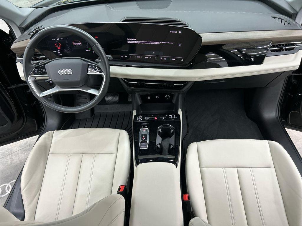 used 2025 Audi Q6 e-tron car, priced at $39,800