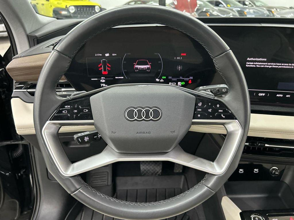 used 2025 Audi Q6 e-tron car, priced at $39,800
