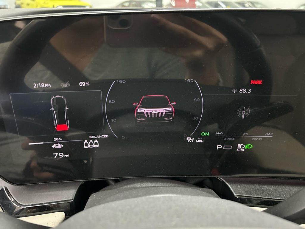 used 2025 Audi Q6 e-tron car, priced at $39,800