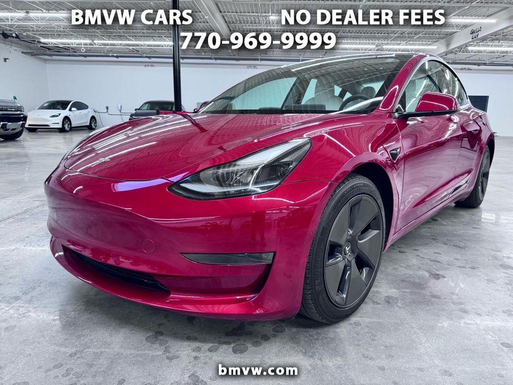 used 2021 Tesla Model 3 car, priced at $20,800