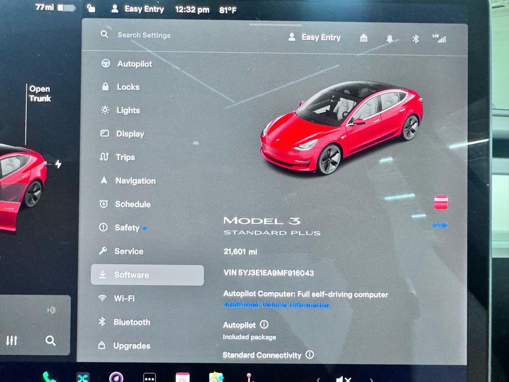 used 2021 Tesla Model 3 car, priced at $20,800