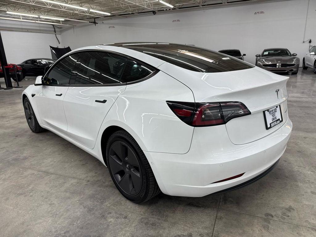 used 2022 Tesla Model 3 car, priced at $22,000