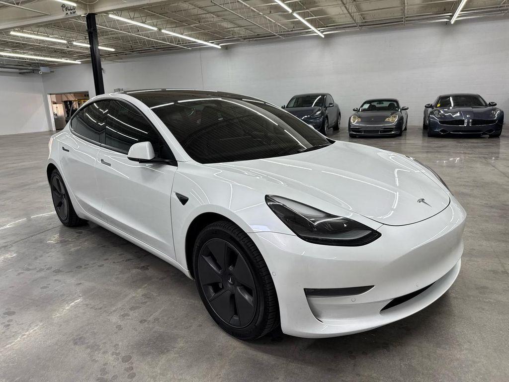 used 2022 Tesla Model 3 car, priced at $22,000