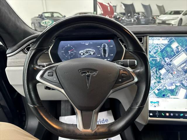 used 2015 Tesla Model S car, priced at $13,800