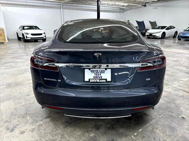 used 2015 Tesla Model S car, priced at $13,800
