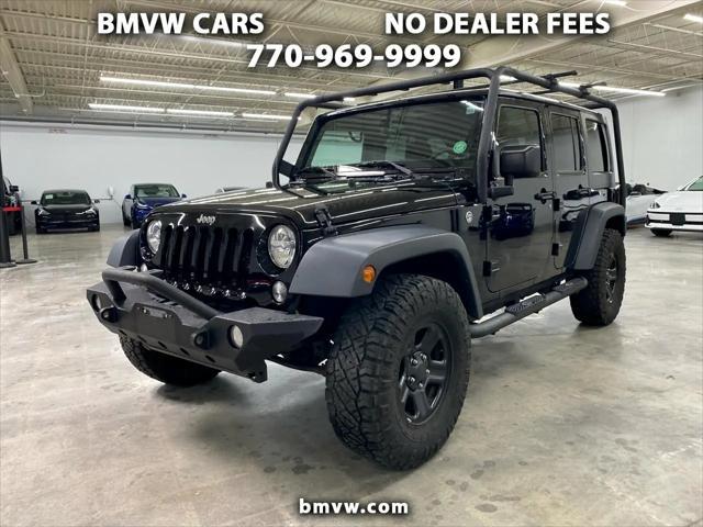 used 2017 Jeep Wrangler Unlimited car, priced at $21,500