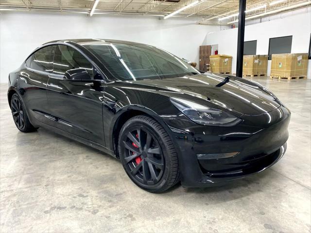 used 2021 Tesla Model 3 car, priced at $18,500