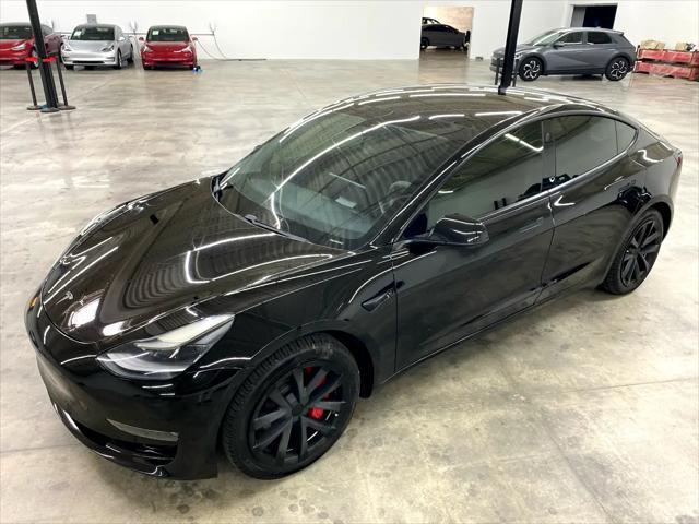 used 2021 Tesla Model 3 car, priced at $18,500
