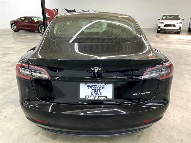 used 2021 Tesla Model 3 car, priced at $18,500