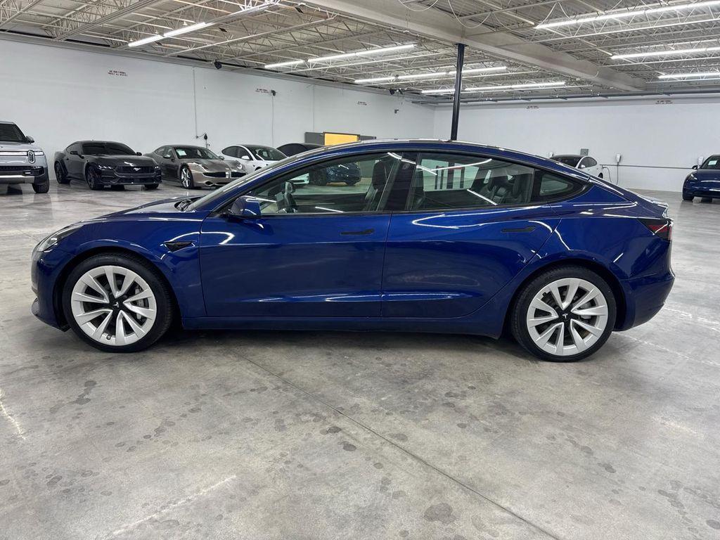 used 2022 Tesla Model 3 car, priced at $18,000