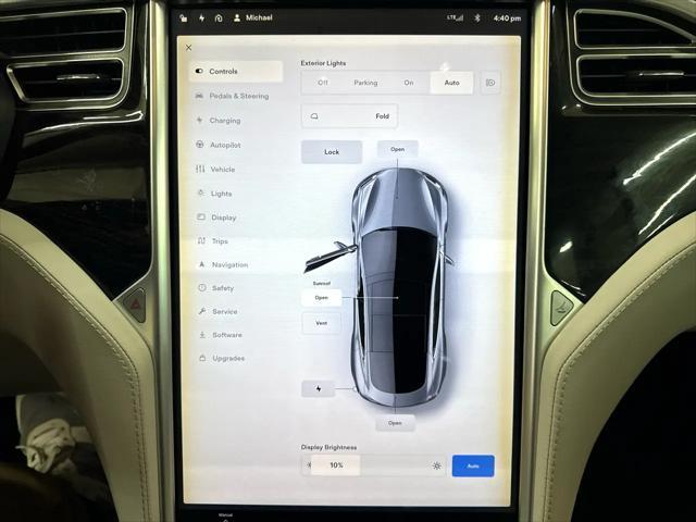 used 2016 Tesla Model S car, priced at $18,500