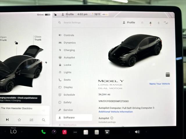 used 2021 Tesla Model Y car, priced at $26,500