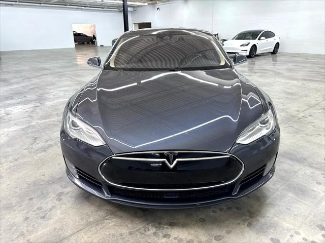 used 2015 Tesla Model S car, priced at $12,000