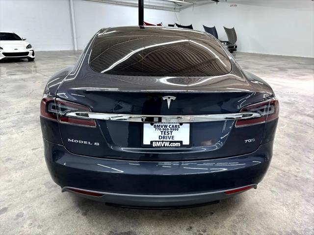 used 2015 Tesla Model S car, priced at $12,000
