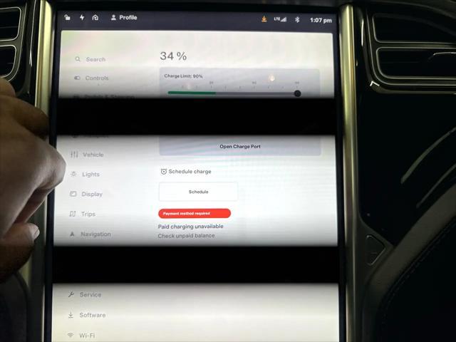 used 2015 Tesla Model S car, priced at $12,000