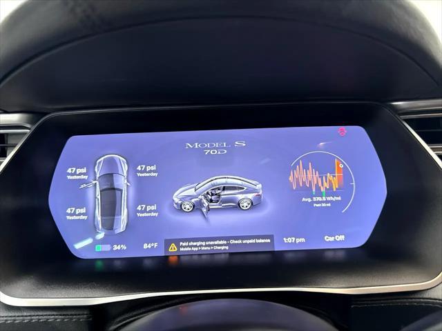 used 2015 Tesla Model S car, priced at $12,000