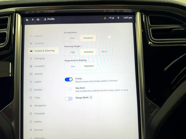 used 2015 Tesla Model S car, priced at $12,000