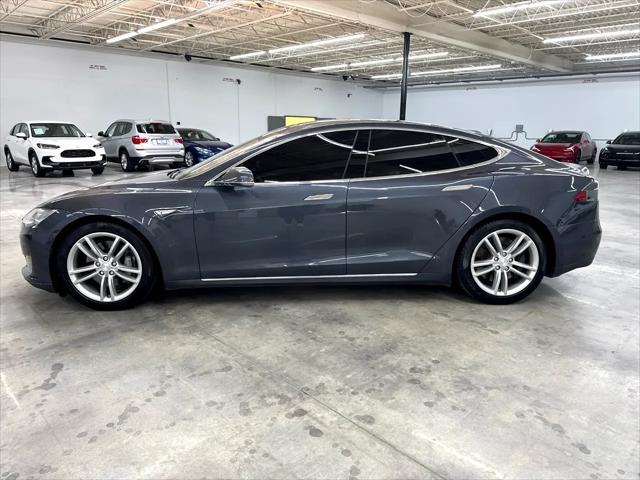 used 2015 Tesla Model S car, priced at $12,000
