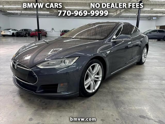 used 2015 Tesla Model S car, priced at $12,000