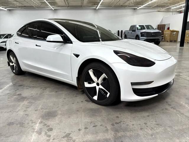 used 2022 Tesla Model 3 car, priced at $17,500