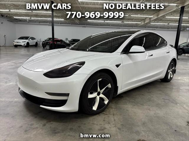 used 2022 Tesla Model 3 car, priced at $17,500