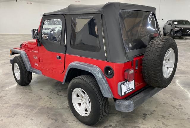 used 1999 Jeep Wrangler car, priced at $6,000