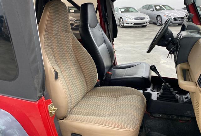 used 1999 Jeep Wrangler car, priced at $6,000