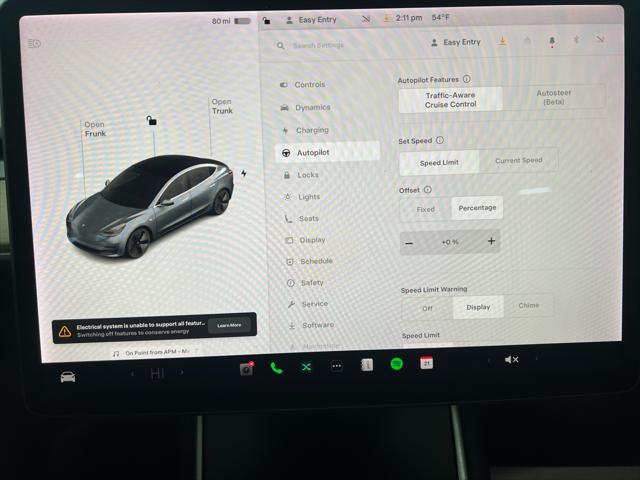 used 2019 Tesla Model 3 car, priced at $18,500