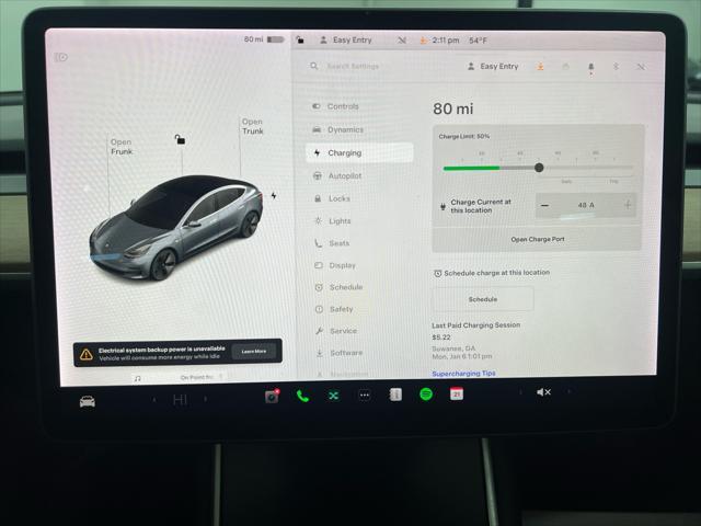 used 2019 Tesla Model 3 car, priced at $18,500