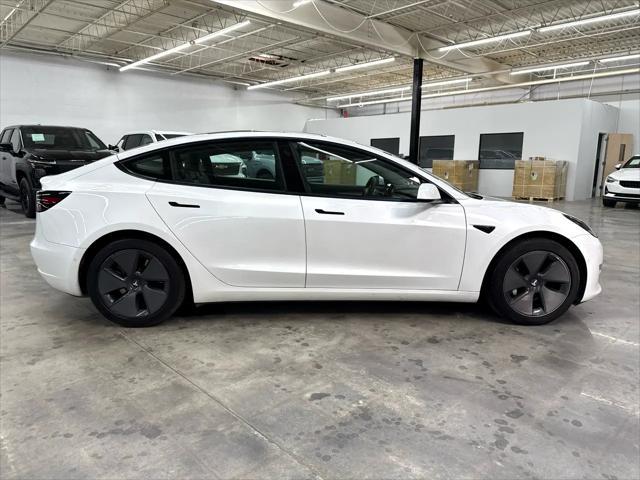 used 2022 Tesla Model 3 car, priced at $18,500