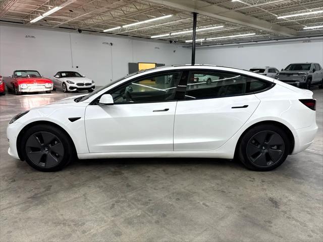 used 2022 Tesla Model 3 car, priced at $18,500