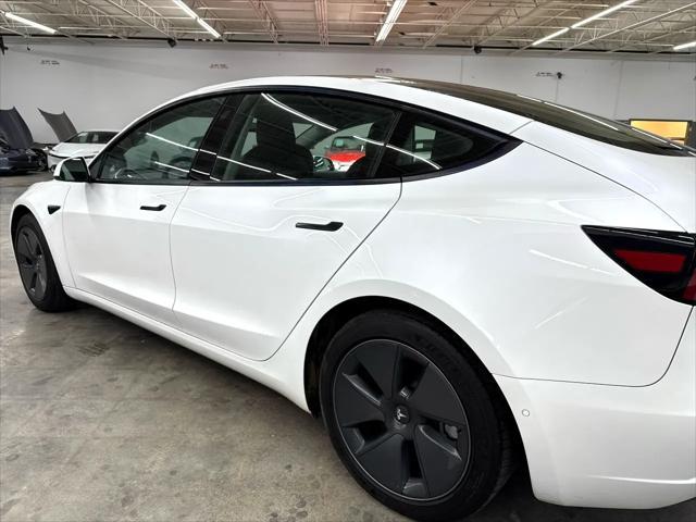 used 2022 Tesla Model 3 car, priced at $18,500