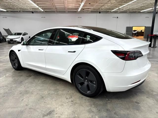 used 2022 Tesla Model 3 car, priced at $18,500