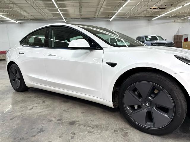 used 2022 Tesla Model 3 car, priced at $18,500