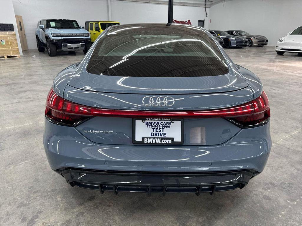 used 2022 Audi e-tron GT car, priced at $49,500