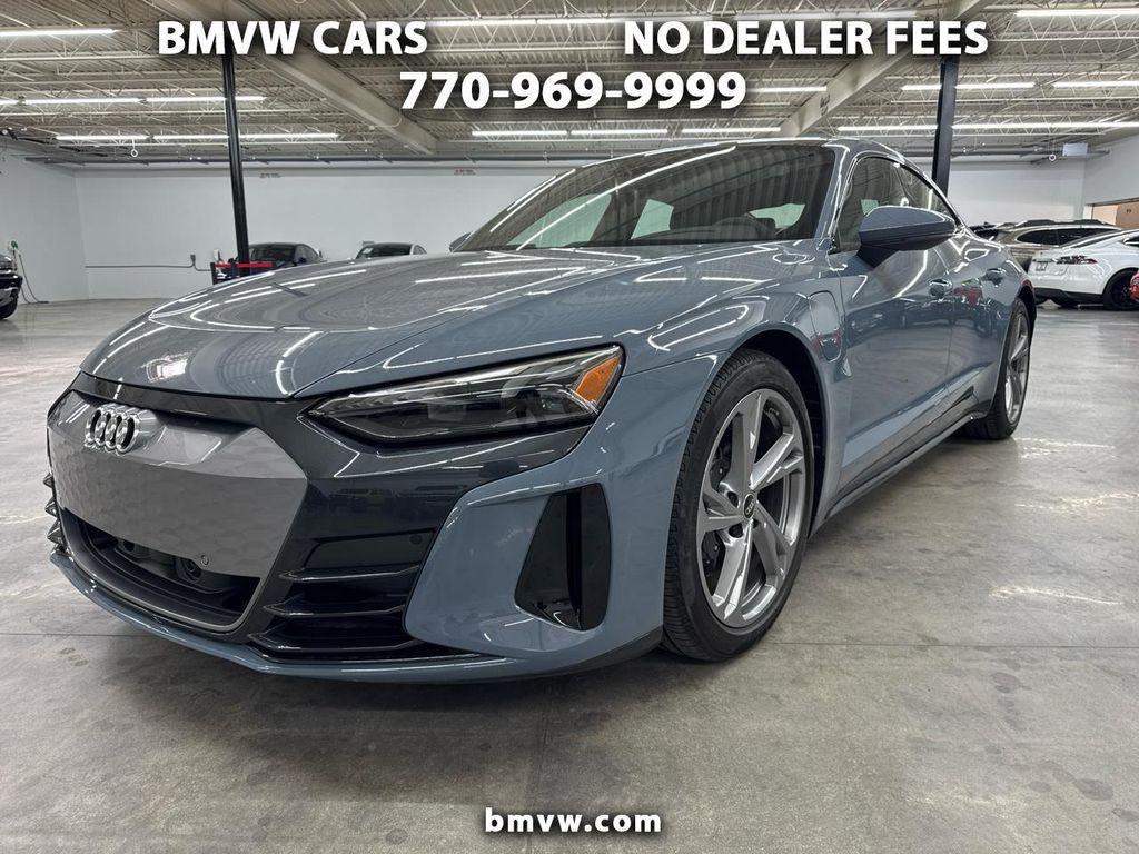 used 2022 Audi e-tron GT car, priced at $49,500