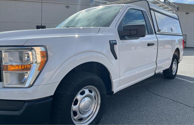 used 2021 Ford F-150 car, priced at $18,000