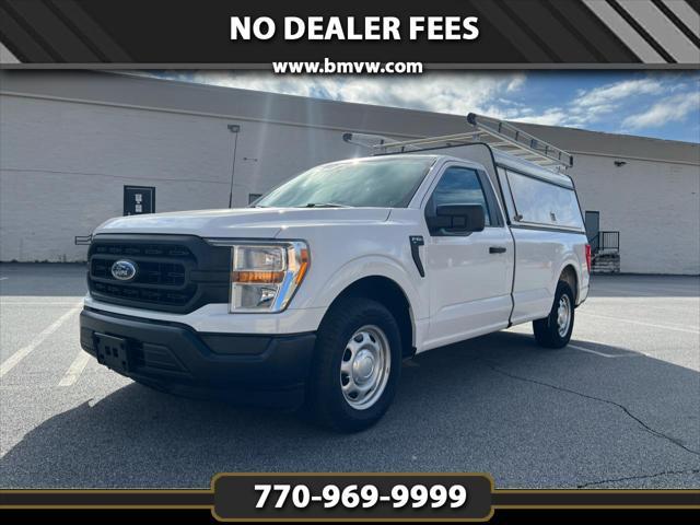 used 2021 Ford F-150 car, priced at $18,000