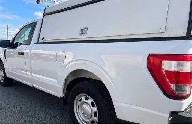 used 2021 Ford F-150 car, priced at $18,000