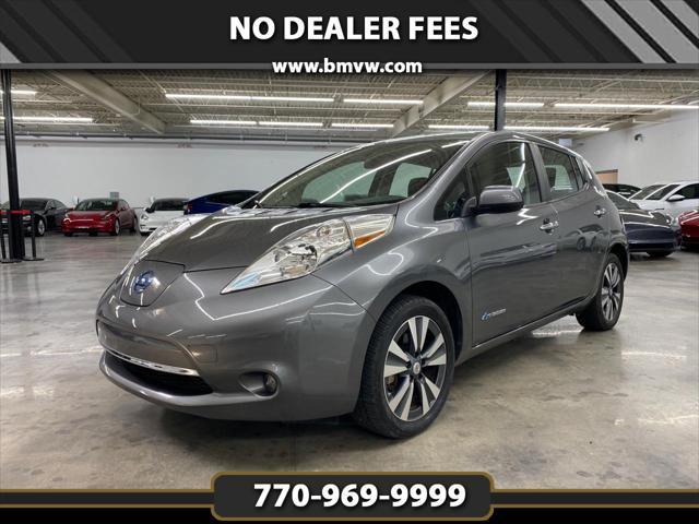 used 2015 Nissan Leaf car, priced at $6,000