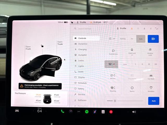 used 2019 Tesla Model 3 car, priced at $14,200