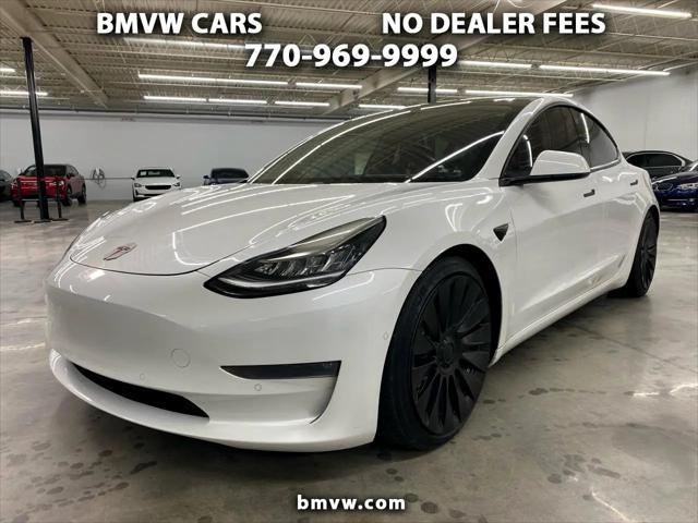 used 2020 Tesla Model 3 car, priced at $18,000