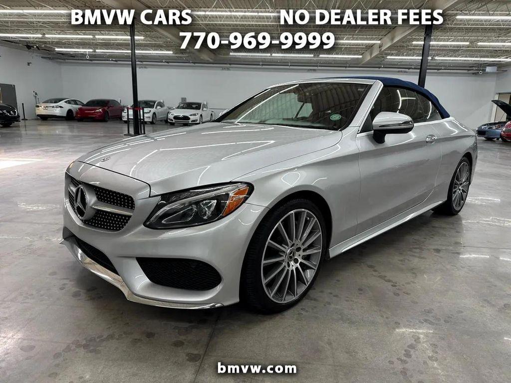 used 2018 Mercedes-Benz C-Class car, priced at $19,500