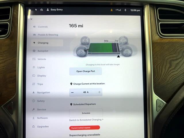 used 2016 Tesla Model S car, priced at $15,500