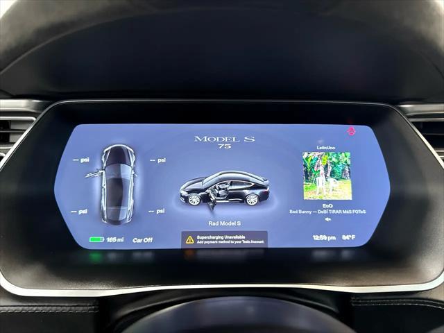used 2016 Tesla Model S car, priced at $15,500