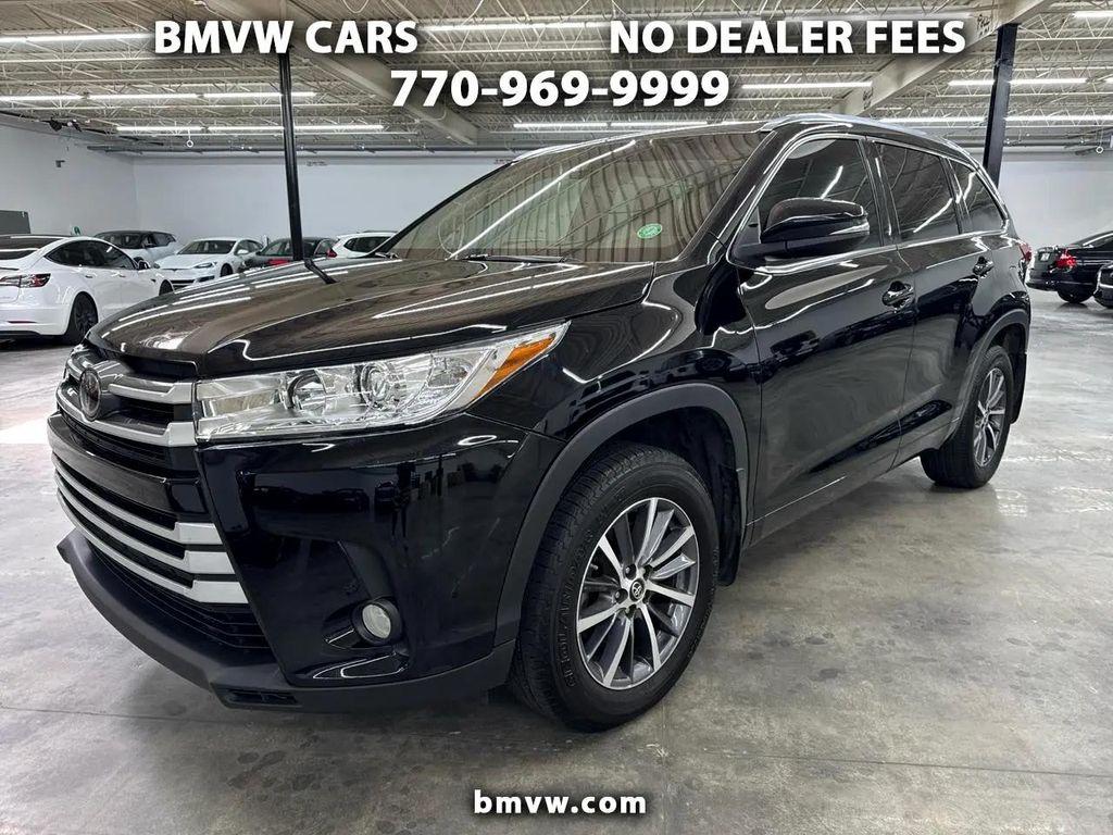 used 2018 Toyota Highlander car, priced at $19,500